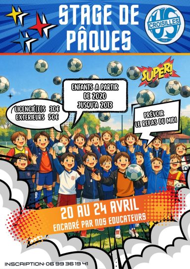 Stage de foot à l'US Croisilles